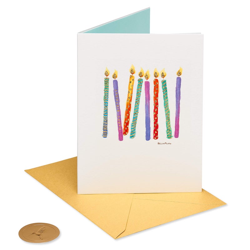 Papyrus Birthday Card - Designed by Bella Pilar (Celebrate & Enjoy) - Image 4